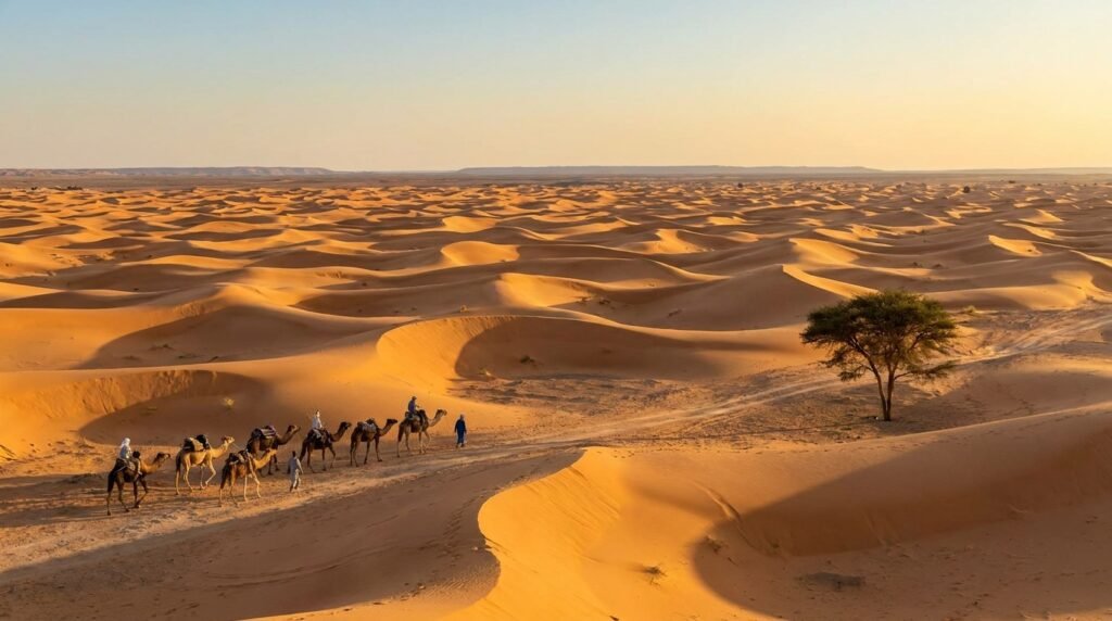 The Sahara Desert, morocco