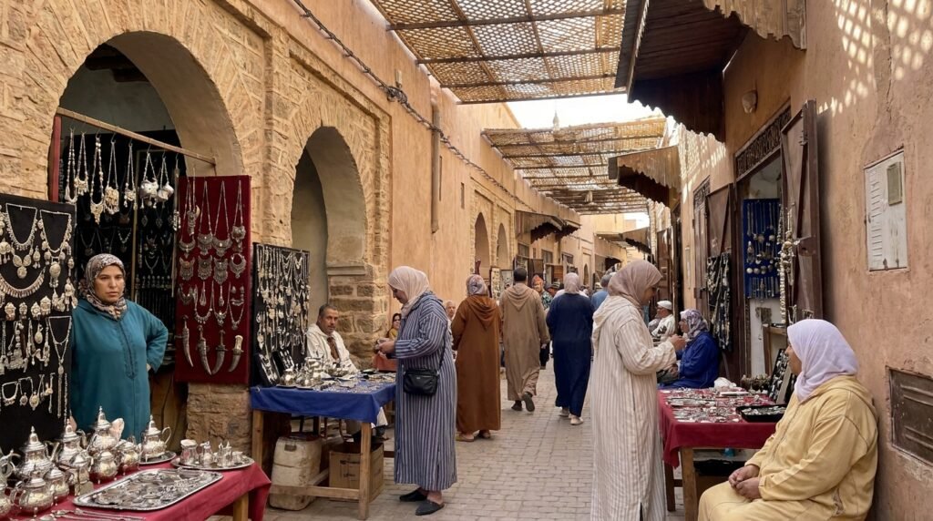 the Tiznit Silver Souk