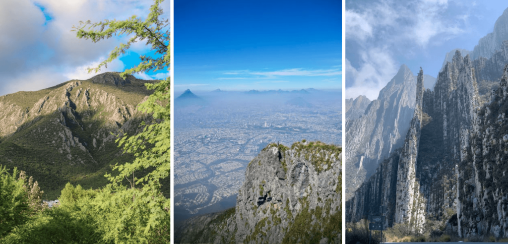 Chipinque Ecological Park with panoramic view of Monterrey valley