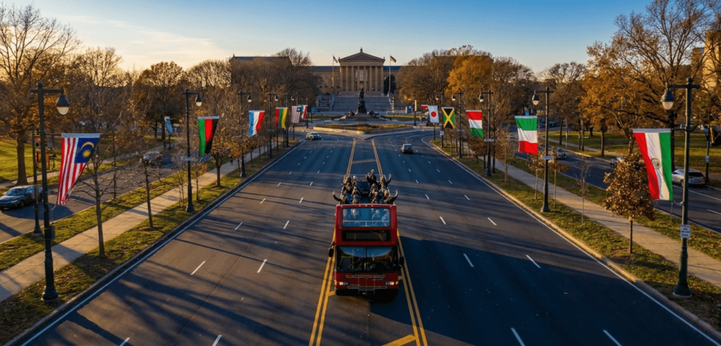  Philadelphia's Benjamin Franklin Parkway, Philadelphia Museum of Art