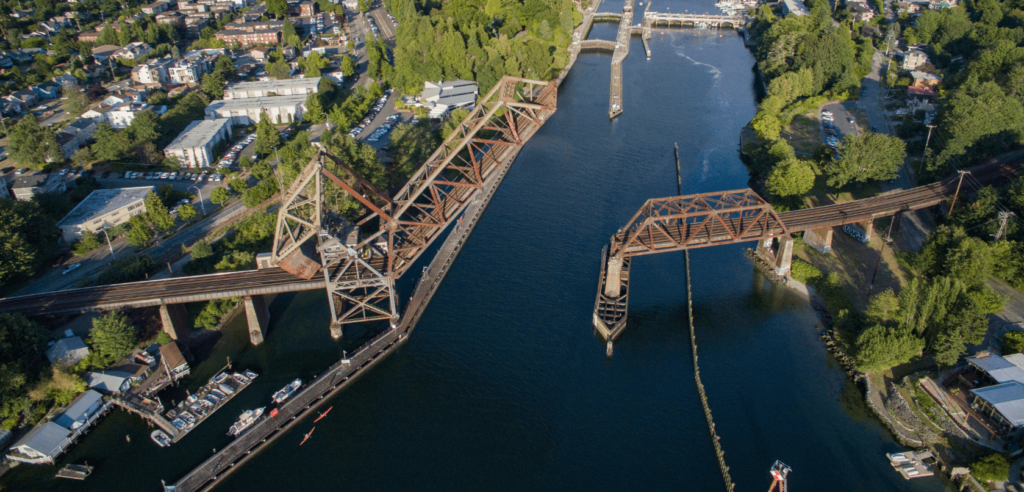 The Ballard Locks, Seattle