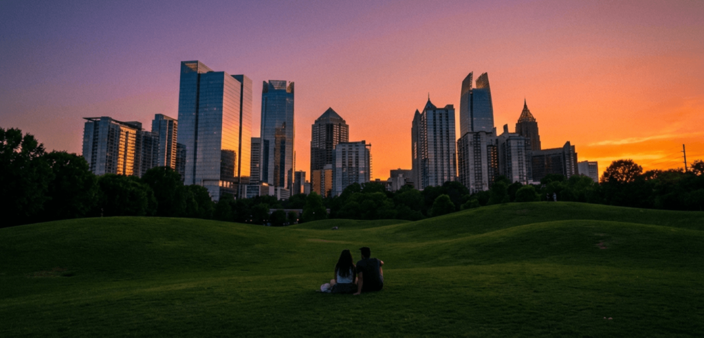The City in the Forest Breathing Room