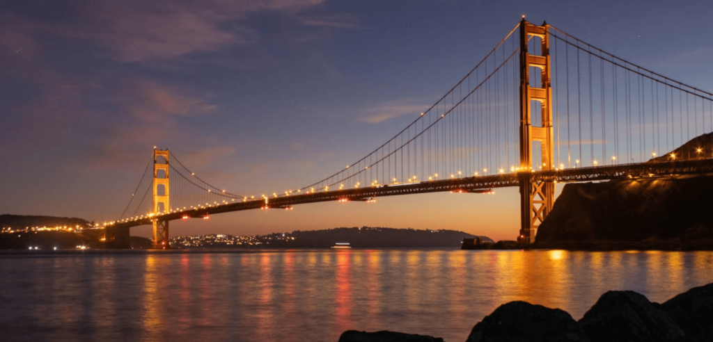 The Golden Gate Bridge san francisco