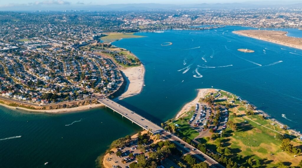 Mission Bay and SeaWorld, san diego