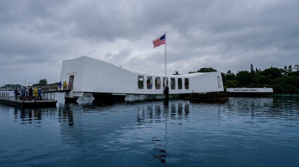 uss arizona memorial pearl harbor oahu hawaii,