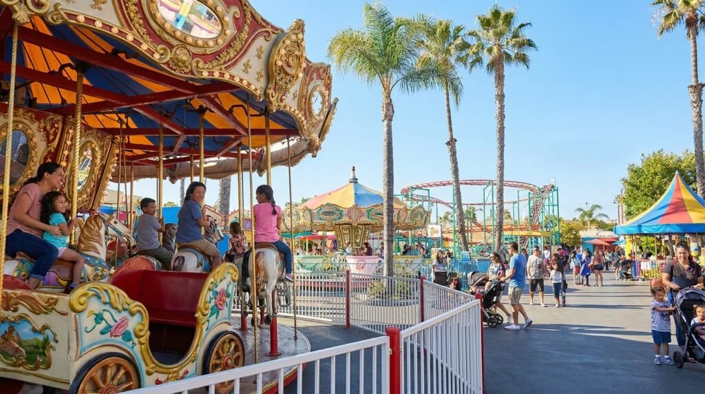 City family amusement park in Anaheim