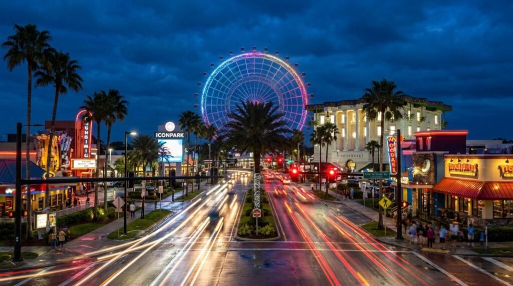 International Drive After Dark