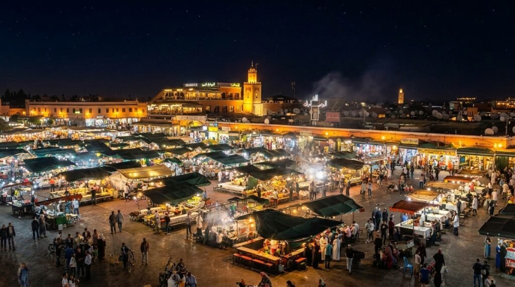 Jemaa el-Fna, marrakech
