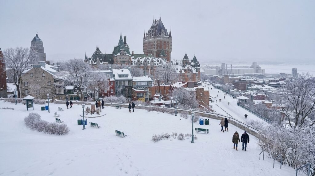Quebec City in Winter