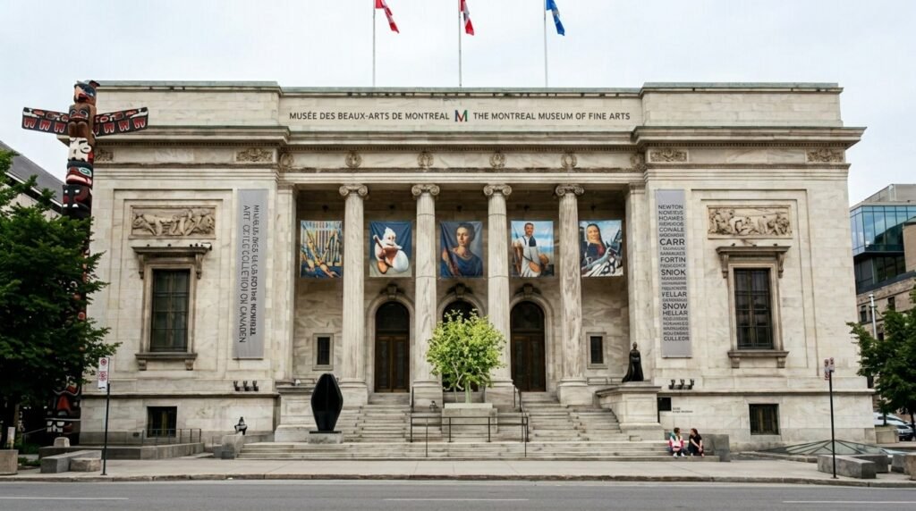 The Montreal Museum of Fine Arts at 1380 Sherbrooke St W is Canada’s oldest art institution