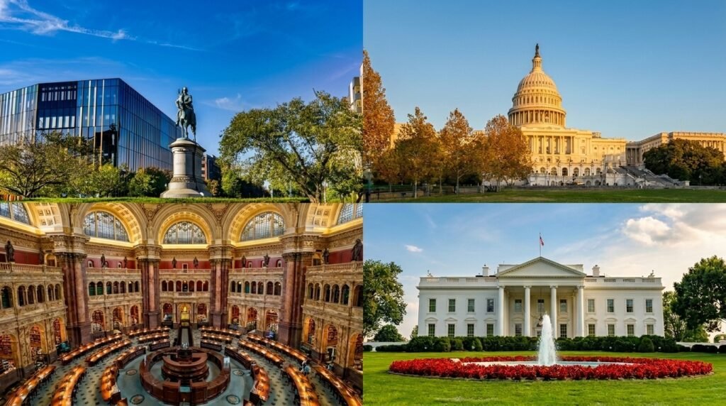 The Seats of Power Government Landmarks