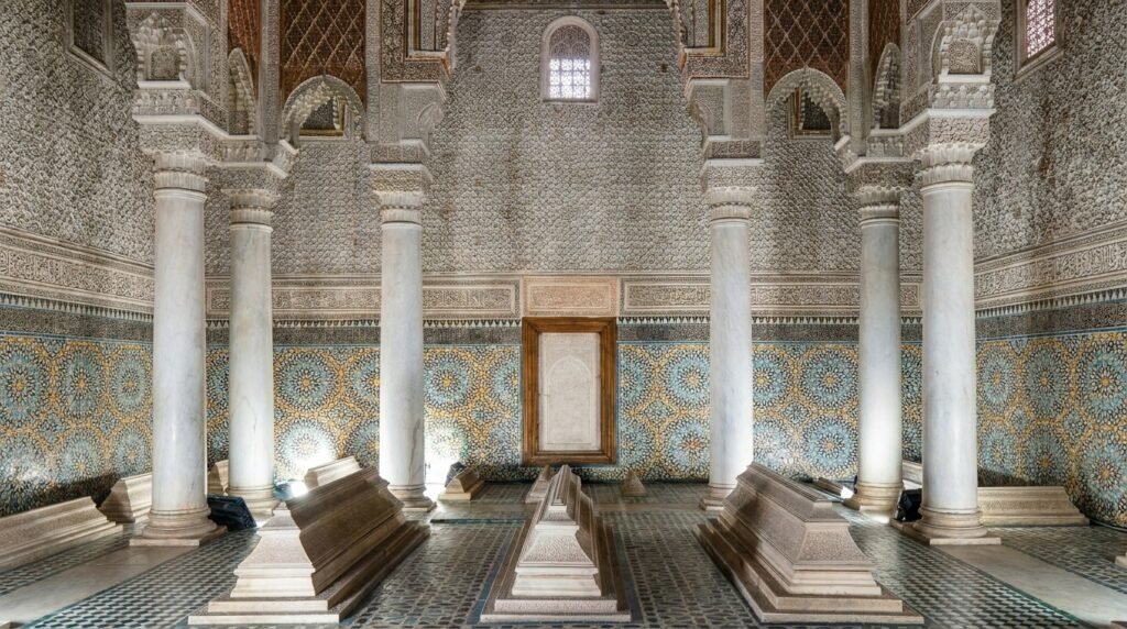 the Saadian Tombs, marrakech