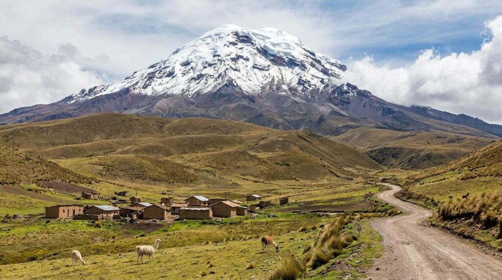the Foot of Chimborazo